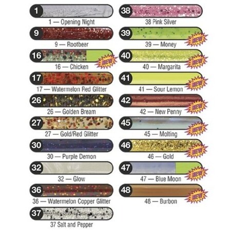 Mirrolure Lil John Scented Soft Plastic Twitchbait, 3 34 Money MRLJ-39